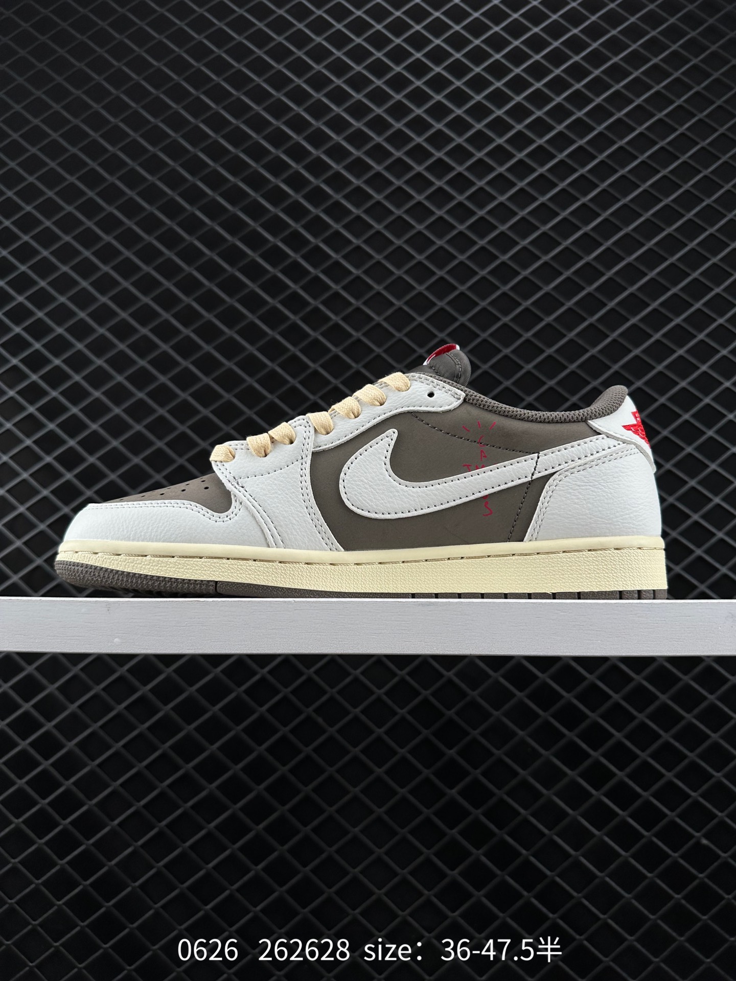 Fragment Design x Travis Scott x Nike Air Jordan 1 Low OG SP”Military Blue”